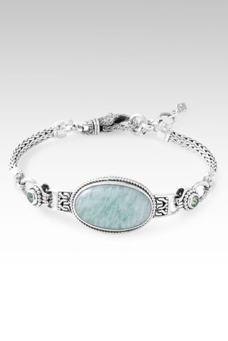 Persist and Prevail Bracelet™ in Mint Amazonite Chainlink / 6.75 - 7.5 / Mint Amazonite