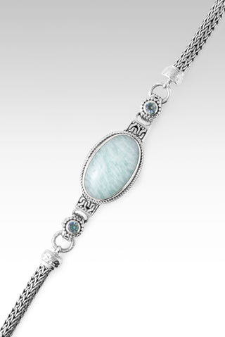 Persist and Prevail Bracelet™ in Mint Amazonite Chainlink / 6.75 - 7.5 / Mint Amazonite