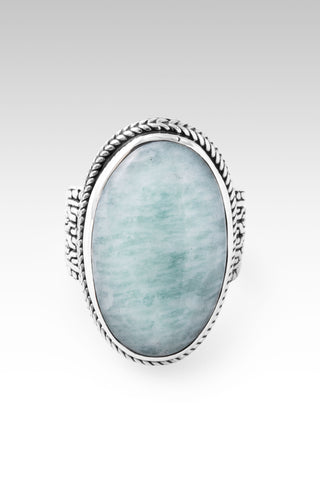 Persist and Prevail Ring™ in Mint Amazonite Chainlink / 5 / Mint Amazonite