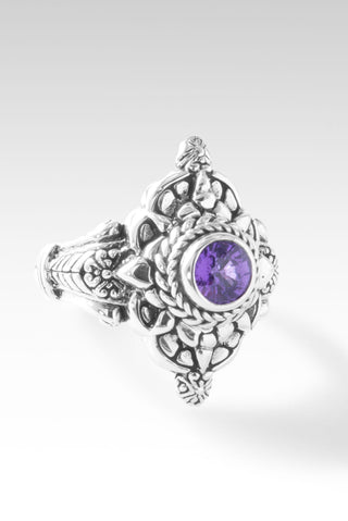 Regal Blessings Ring™ in Madagascar Purple Sapphire