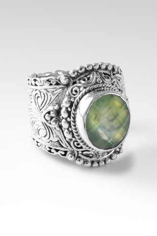 Treasure Ring™ in Prehnite