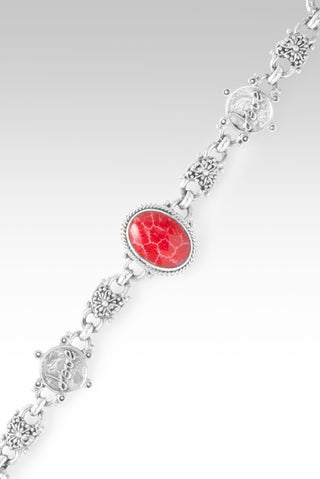 Journey of Enlightenment Bracelet™ in Red Indonesian Coral Janyl Adair / 6 - 7.25 / Red Indonesian Coral