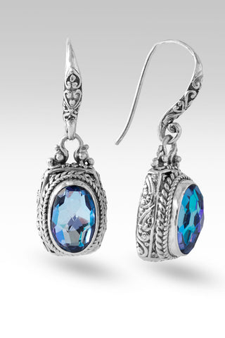 Spirit Guides Earrings™ in Perfect Luck™ Mystic Quartz Janyl Adair / Perfect Luck™ Mystic Quartz