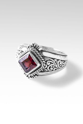 Benevolence Ring II Ring™ in Malawi Pink Color Change Garnet