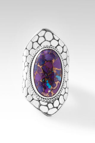 Embrace Joy Ring™ in Purple Mohave Kingman Turquoise