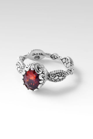 Live in Peace Ring™ in Red Madeira Citrine