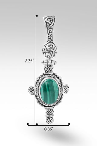 Susannah Pendant™ in Malachite