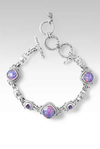 Lasting Change Bracelet II™ in Multi Lavender Simulated Opal