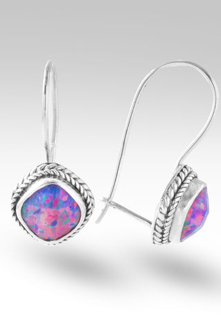 Lasting Change Earrings™ in Multi Lavendar Simulated Opal