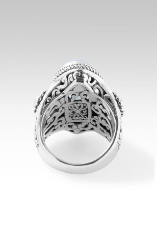 In All Things Ring™ in Aquamarine Tree Of Life / 5 / Aquamarine