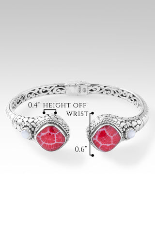 Joyful Tip-to-Tip Bracelet™ in Red Indonesian Coral