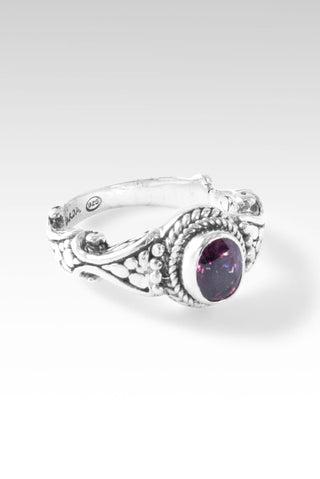 Love One Another Ring™ II in Elderberry Spinel