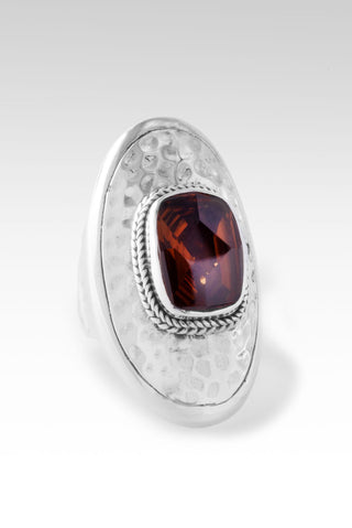 Gleeful Life Ring™ in Whiskey Quartz