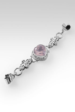 Bracelet Component™ in Rose Quartz Janyl Adair / Cloud Pink Rose Quartz