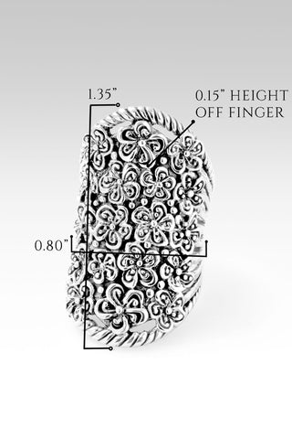 Flourishing Faith Ring™ in Frangipani
