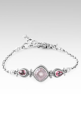 Trust His Word Bracelet™ in Cloud Pink Rose Quartz Janyl Adair / 6.75 - 7.5 / Cloud Pink Rose Quartz