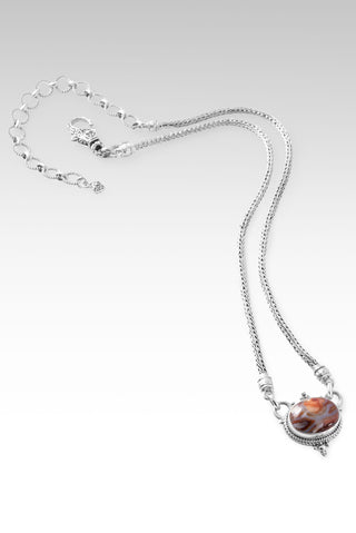 Life In Abudnance Necklace™ in Laguna Lace Agate 16 + 4 / Laguna Lace Agate