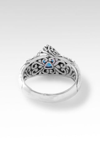 Hope's Gentle Embrace Ring™ in London Blue Topaz