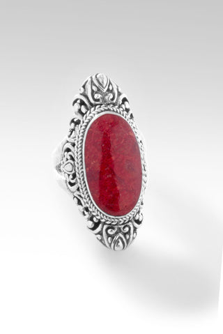 Share Kindness Ring™ in Red Sponge Coral