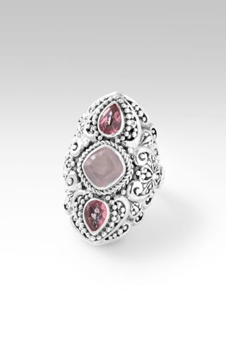 Faith Over Fear Ring II™ in Cloud Pink Rose Quartz Janyl Adair / 5 / Cloud Pink Rose Quartz