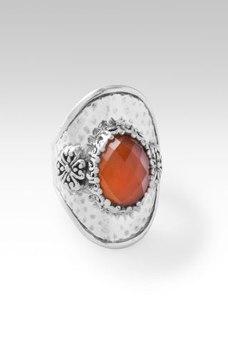 Path to Enlightenment Ring II™ in Carnelian