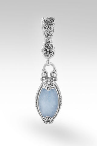 Flowering Resilience Pendant™ in Aquamarine