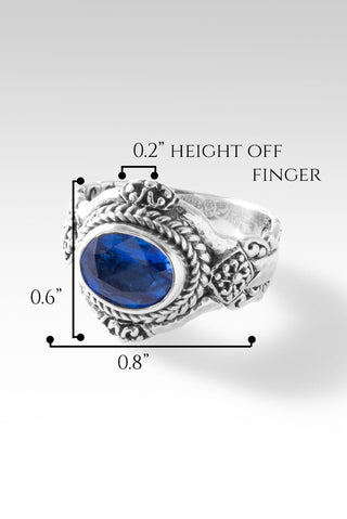 Faithful and True Ring™ in Blue Kyanite