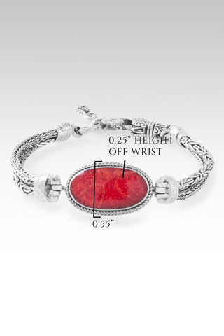 Share Kindness Bracelet™ in Red Sponge Coral