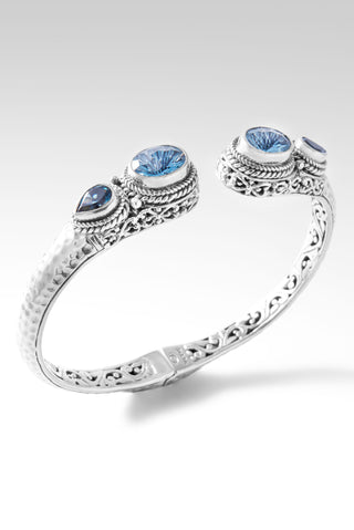 Beautiful in Time Tip-to-Tip Bracelet™ in Top Sky Blue Topaz