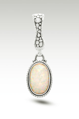 Joy in the Journey Pendant™ in Peaches & Cream Simulated Opal