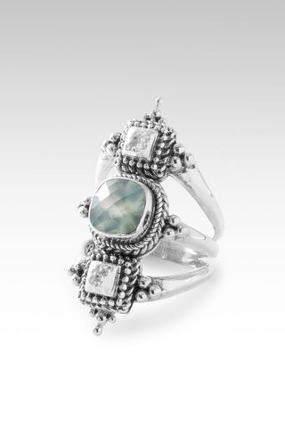 Heavenly Whispers Ring™ in Prehnite Flat Jawan / 5 / Prehnite