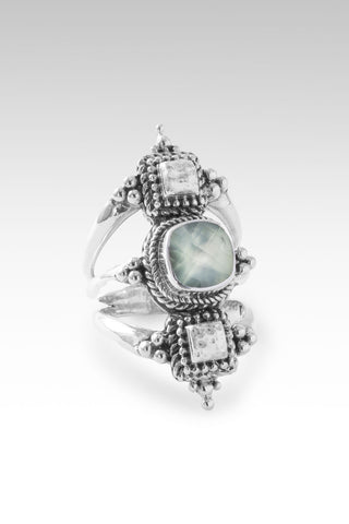 Heavenly Whispers Ring™ in Prehnite Flat Jawan / 5 / Prehnite