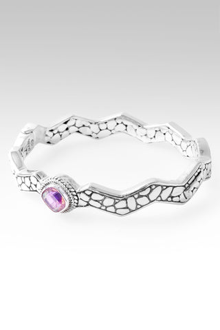 Serene Spirit Bangle II™ in Rainbow Sherbet™ Mystic Quartz Watermark / 6.5 / Rainbow Sherbet™ Mystic Quartz