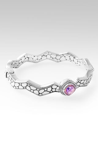 Serene Spirit Bangle II™ in Rainbow Sherbet™ Mystic Quartz Watermark / 6.5 / Rainbow Sherbet™ Mystic Quartz