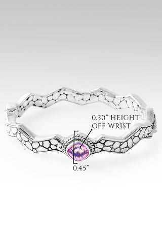 Serene Spirit Bangle II™ in Rainbow Sherbet™ Mystic Quartz Watermark / 6.5 / Rainbow Sherbet™ Mystic Quartz