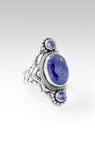 Radiant with Light Ring™ in Tanzanite