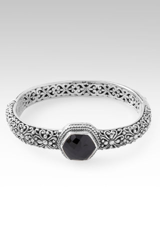 Imperfectly Perfect Bangle™ in Black Spinel Janyl Adair / 7.5 / Black Spinel