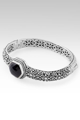 Imperfectly Perfect Bangle™ in Black Spinel Janyl Adair / 7.5 / Black Spinel