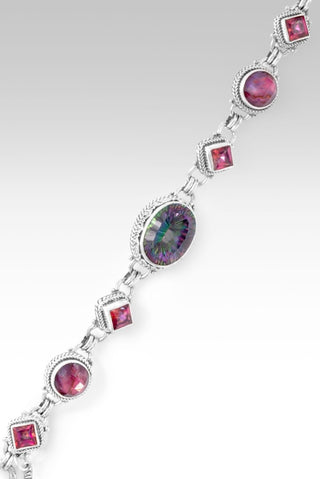 Abide in Me Bracelet™ in Odyssey Green™ Mystic Quartz - Multi Stone - only found at SARDA™