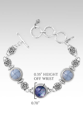 Abound in Hope Bracelet™ in Lapis Mother of Pearl Quartz Triplet - Multi Stone - only found at SARDA™