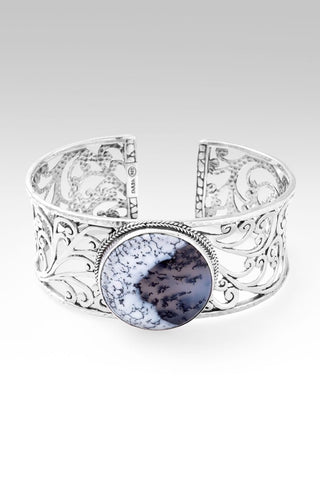 Abundance and Prosperity Cuff™ in Dendritic Opal - Cuff - only found at SARDA™