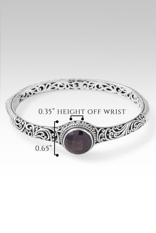 Act with Kindness Bangle™ in Brown Sapphire - Bangle - only found at SARDA™