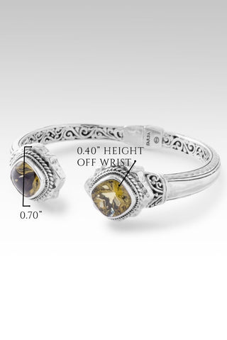 Adoration Tip-to-Tip Bracelet™ in Olive Quartz - Tip-to-Tip - only found at SARDA™