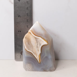 Agate Towers With Drusy Medium - Specimen - only found at SARDA™