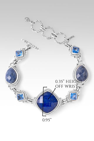 All Things Possible Bracelet™ in Lapis Quartz Doublet - Multi Stone - only found at SARDA™