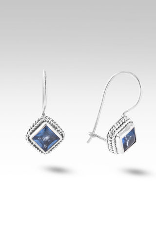 All Things Possible Earrings™ in Royal Bali Blue™ Mystic Topaz - Bali Wire - only found at SARDA™