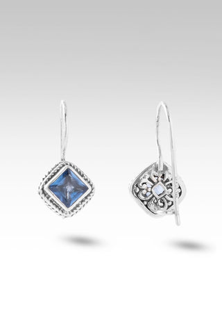 All Things Possible Earrings™ in Royal Bali Blue™ Mystic Topaz - Bali Wire - only found at SARDA™