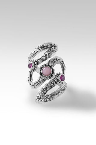 Allure Ring™ in Pink Opal - Statement - only found at SARDA™