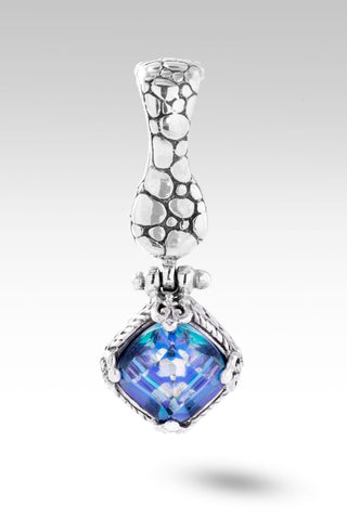 Always Faithful Pendant™ in Perfect Luck™ Mystic Quartz - Magnetic Enhancer Bail - only found at SARDA™