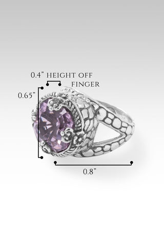 Always Faithful Ring™ in Kunzite - Statement - only found at SARDA™